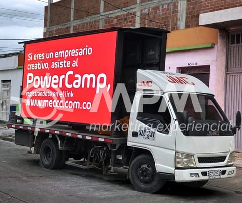 Carro Pantalla LED Publicitario en Santiago de Cali (Municipio)
