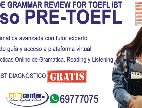 ADVANCED ENGLISH GRAMMAR REVIEW FOR TOEFL iBT en La Paz (Localidad)