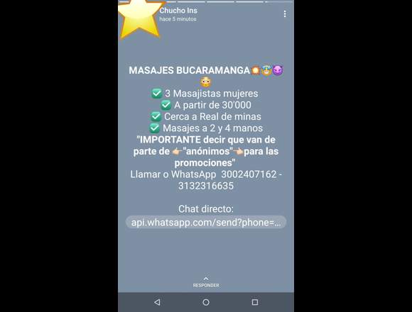 Masajes Afrodiita Bucaramanga en Bucaramanga (Municipio)