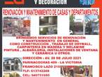 RENOVACION Y MANTENIMIENTO DE CASAS en La Victoria (Lima 13) (Distrito)