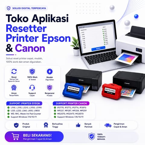 Software Resetter Printer Epson & Canon