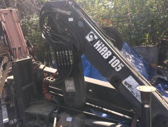 GRUAS HIAB DIRECTO DE EUROPA en Lo Espejo (Comuna)