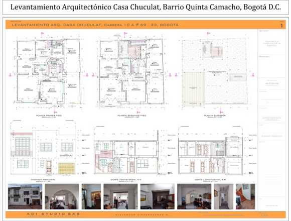 LEVANTAMIENTOS ARQUITECTÓNICOS EN BOGOTA Y CMARCA en Bogotá, D.C. (Municipio)