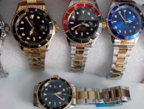 Reloj exclusivo acero inoxidable