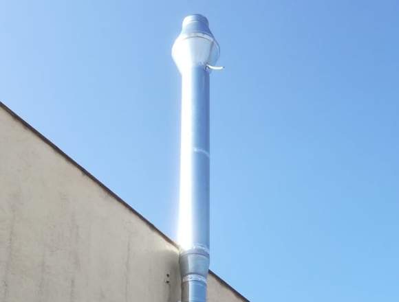 Diámetro tubos tiro chimenea correspondiente local en Madrid (Municipio)