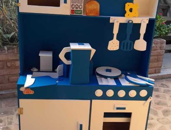 cocinas infantiles de fibro facil