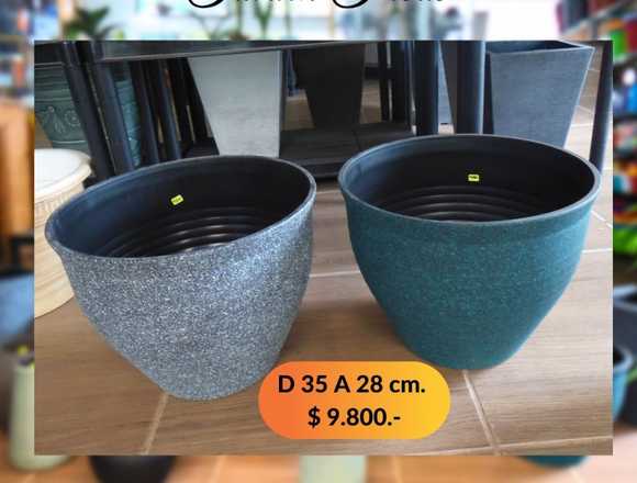 Maravillosas macetas en Jardín Ficus - Decora en Quilpué (Comuna)