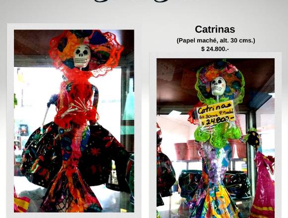 Artesanía Mexicana - Catrinas - Jardín Ficus en Quilpué (Comuna)