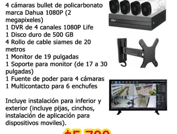 Instalación cámaras CCTV en Nezahualcóyotl (Municipio)