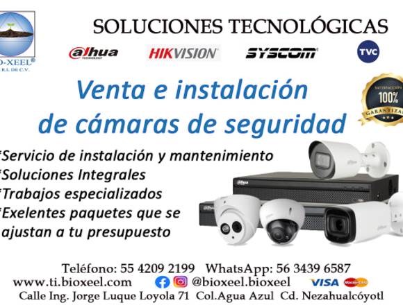 Instalación de cámaras de video vigilancia en Nezahualcóyotl (Municipio)