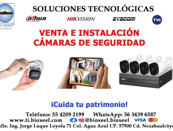 Kits de cámaras de seguridad en Nezahualcóyotl (Municipio)