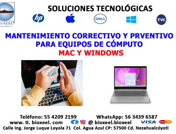 Mantenimiento y reparación-Bioxeel en Nezahualcóyotl (Municipio)