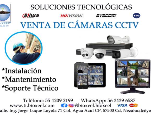 Venta de Cámaras CCTV en Nezahualcóyotl (Municipio)