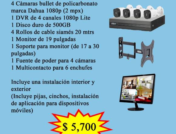 Venta e instalación de cámaras CCTV en Nezahualcóyotl (Municipio)