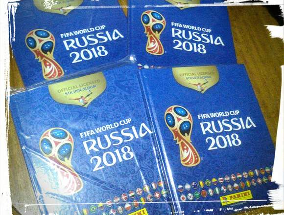Álbum tapa dura panini Rusia 2018 en Chorrillos (Lima 9) (Distrito)