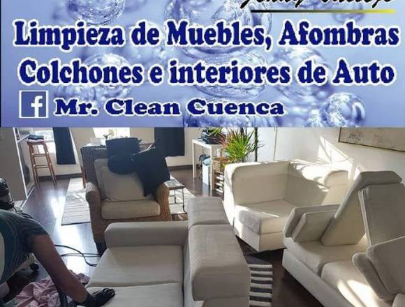 LAVADO Y DESINFECTADO DE MUEBLES Y ALFOMBRAS AZUAY en Cuenca (Cantón)