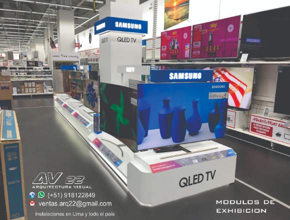 Módulos de exhibición-fabricación (+51) 918122849 en Santa Anita (Lima 43) (Distrito)