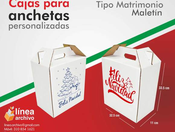 Cajas de cartón para anchetas