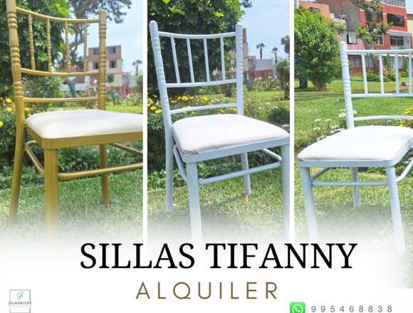 Alquiler de sillas tifanny en Magdalena del Mar (Lima 17) (Distrito)