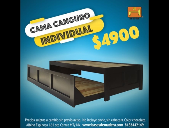 Cama canguro súper barata en Guadalupe en Monterrey (Municipio)