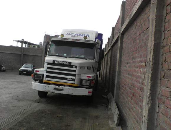 SEMITRAYLER SCANIA TORTOON AÑO 97