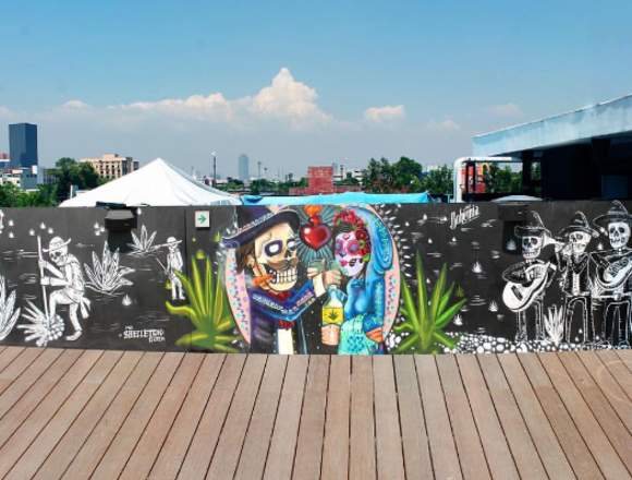 PUBLICIDAD EN BARDAS CON MURALES en Cuauhtémoc (Municipio)
