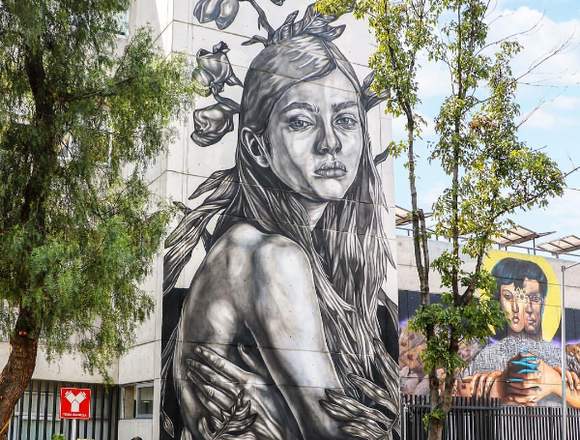 PUBLICIDAD EN EDIFICIOS CON MURALES en Cuauhtémoc (Municipio)