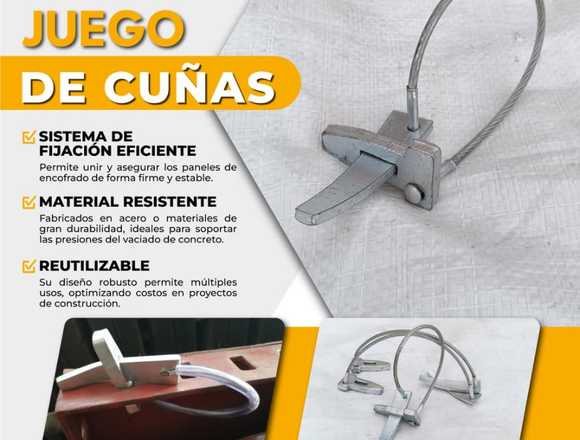 OFERTA!! VENTA DE JUEGO DE CUÑAS Y ESPÁRRAGOS en La Unión (Distrito)