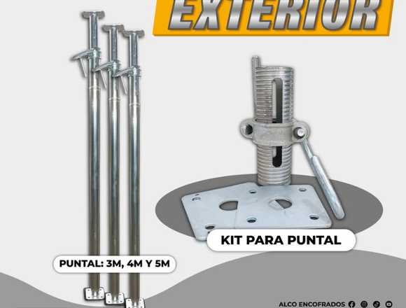 VENTA DE PUNTUALES, ENCOFRADOS Y ANDAMIOS