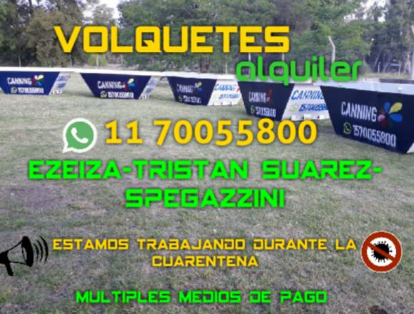 Volquetes Ezeiza alquiler en Ezeiza (Localidad)