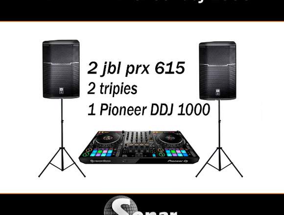 ALQUILER DE EQUIPOS JBL PARA DJ EN MANANTIALES en Maldonado (Localidad)