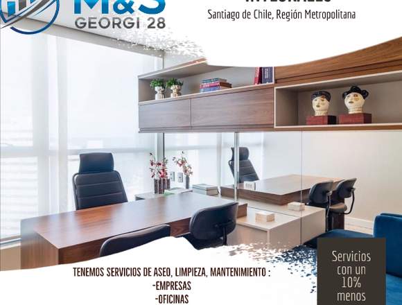 SERVICIOS DE ASEO-LIMPIEZA Y MAS..... en Santiago (Comuna)
