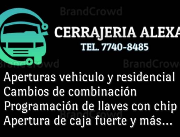 CERRAJERIA ALEXA (WHATSAPP 7740-8485) en San Salvador (Municipio)