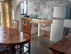 Amueblado, servicios incluidos con terraza.