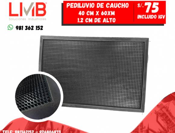 PEDILUVIOS DE CAUCHO LIMA PERU en Breña (Lima 5) (Distrito)