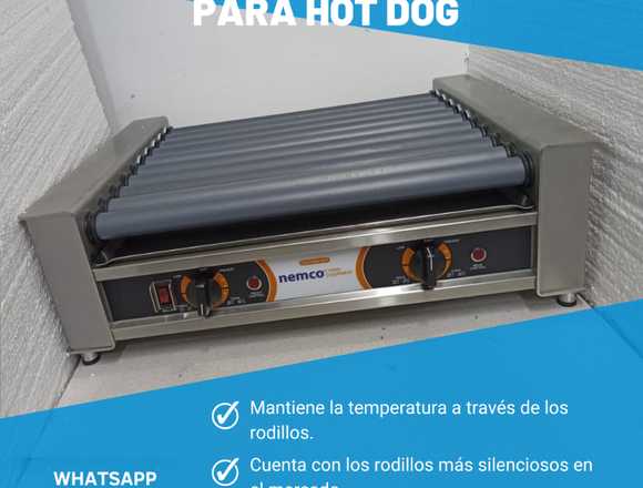 roladora de hot dogs, maquina de hot dogs