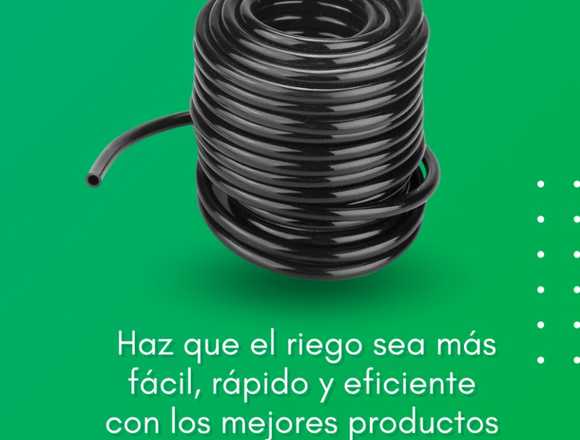 Tubin de riego 1/4 – precisión en cada gota
