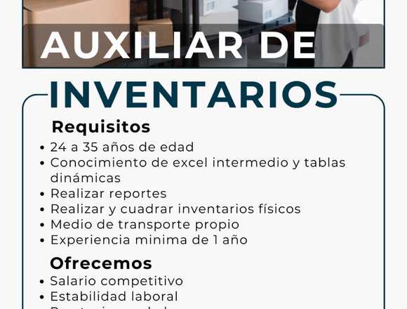 Auxiliar Contable (Tiendas en Centro Comercial) en Ciudad de Guatemala (Municipio)