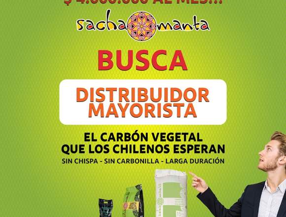 Distribución de Carbón Vegetal Quebracho Blanco en Santiago (Comuna)