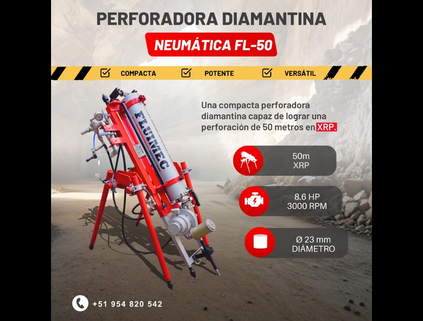 Perforadora Diamantina//Exploración y Muestreo en Arequipa (Distrito)