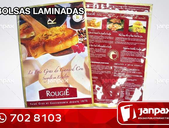 Bolsas Laminadas - JANPAX