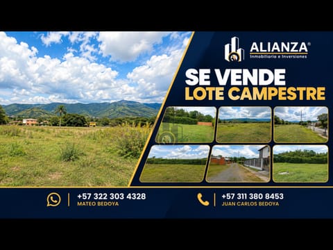 Venta Lote en Parcelación Campestre - Zaragoza (Valle)