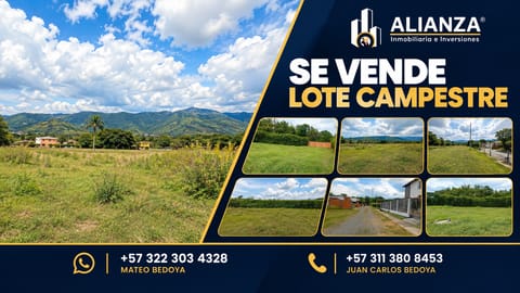 Venta Lote en Parcelación Campestre - Zaragoza (Valle) en Cartago (Municipio)