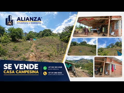 Venta de Casa Campesina Ubicada en La Cabaña, Sevilla, Valle