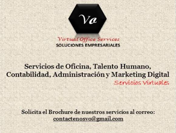 SERVICIOS DE OFICINA VIRTUAL en Bogotá, D.C. (Municipio)