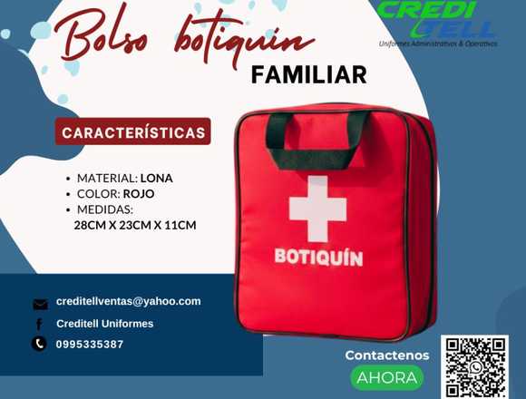 Bolso botiquín familiar en lona, varios modelos en Loja (Cantón)