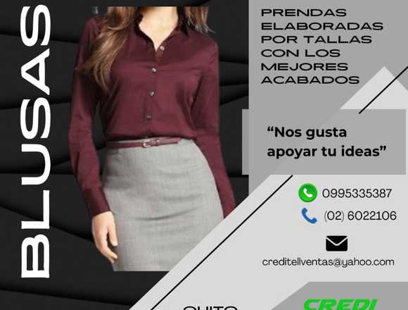BLUSAS PARA EMPRESAS AL POR MAYOR