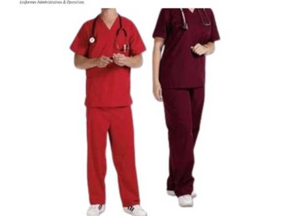 Prendas hospitalarias para hombre y mujer en Espejo (Cantón)