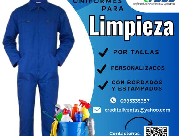 OVEROL DE LIMPIEZA PARA UNIFORMES en Santa Cruz (Cantón)