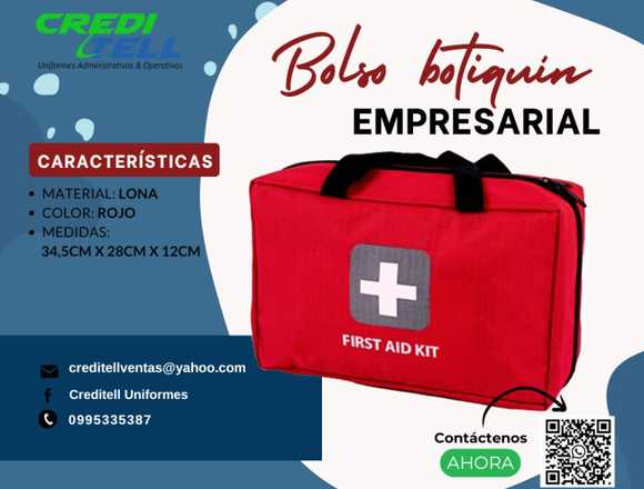 Bolso botiquín empresarial en lona en Loja (Cantón)